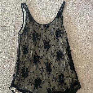 Wilfred Black Lace Women’s Top